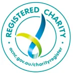 Valid ACNC registered charity badge